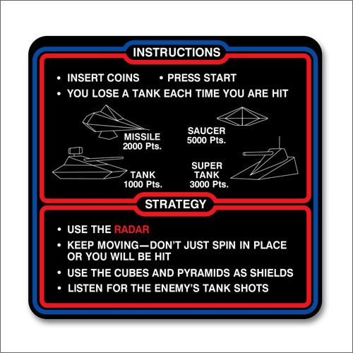 INSTRUCTION STICKER