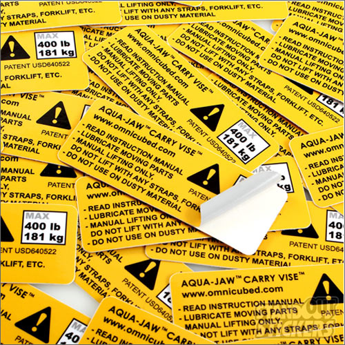 INSTRUCTION STICKER