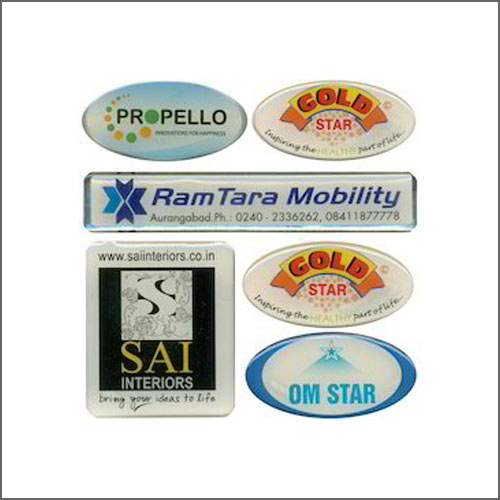 PU Dome Sticker Sample - JP Graphics Ahmedabad