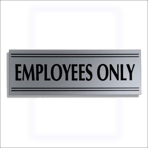 Laser Etched Stainless Label